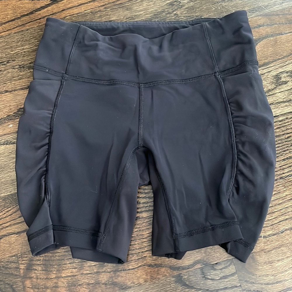 Lululemon shorts, black, size 4